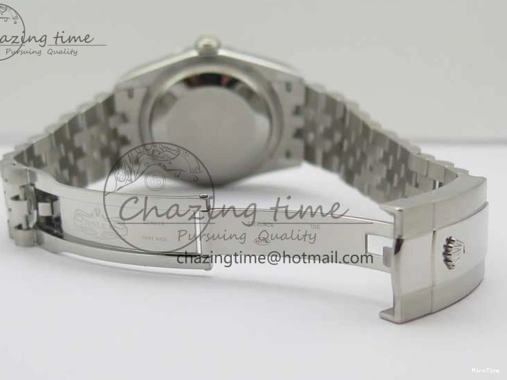 MiroTime 0420 Durable DateJust 36 SS 126200 BP Maker 1:1 Best Edition Gray Roman Dial on Jubilee Bracelet 2530